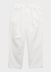 Ralph Lauren Boy's Rustic Twill Chino Pants, Size 2-7