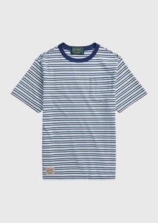 Ralph Lauren Boy's Striped Jersey T-Shirt, Size S-XL