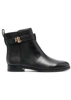 Ralph Lauren Briele leather ankle boots