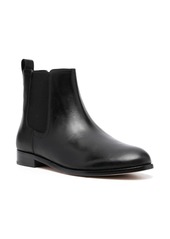 Ralph Lauren Brylee almond-toe leather boots