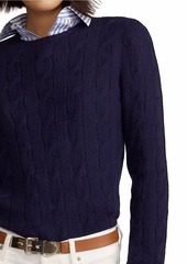 Ralph Lauren Cable Knit Cashmere Sweater