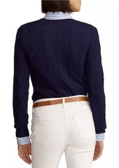 Ralph Lauren Cable Knit Cashmere Sweater