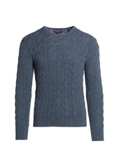Ralph Lauren Cable Knit Cashmere Sweater