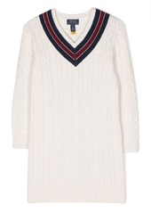 Ralph Lauren cable-knit wool dress