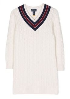 Ralph Lauren cable-knit wool dress