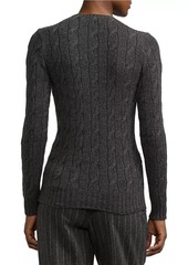 Ralph Lauren Cashmere Cable-Knit Sweater