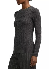 Ralph Lauren Cashmere Cable-Knit Sweater