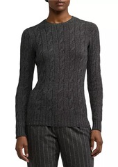 Ralph Lauren Cashmere Cable-Knit Sweater