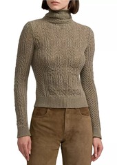 Ralph Lauren Cashmere Funnel-Neck Sweater