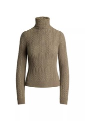 Ralph Lauren Cashmere Funnel-Neck Sweater