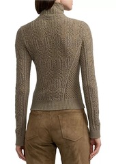 Ralph Lauren Cashmere Funnel-Neck Sweater