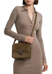 Ralph Lauren Cashmere Suede RL Crossbody Bag