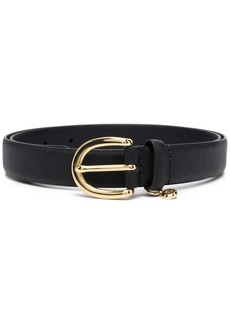 Ralph Lauren charm-detail leather belt