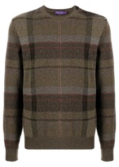 Ralph Lauren check pattern long-sleeve jumper