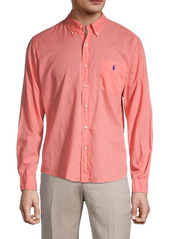 Ralph Lauren Classic Cotton Button Front Shirt