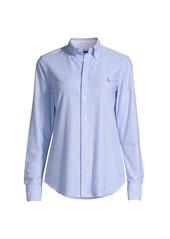 Ralph Lauren: Polo Classic Striped Button-Front Shirt