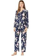 Ralph Lauren Classic Woven Long Sleeve Pointed Notch Collar Long Pants Pajama Set