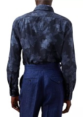 Ralph Lauren Cooper Floral Cotton-Blend Button-Front Shirt