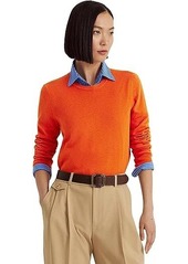 Ralph Lauren Petite Cotton-Blend Sweater