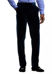 Ralph Lauren Cotton Velvet Straight-Leg Pants