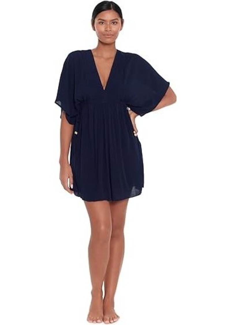 Ralph Lauren Crinkle Rayon Tunic