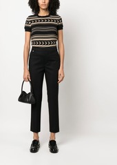 Ralph Lauren cropped tailored-cut trousers