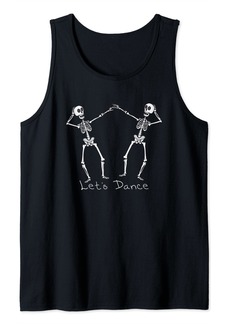 Ralph Lauren Dancing Skeletons During Halloween Tank Top