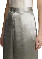 Ralph Lauren Daniela Hammered Satin Pants