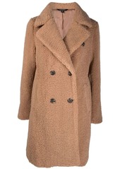Ralph Lauren double-breasted faux-fur coat