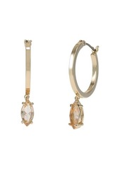 Ralph Lauren Drop Hoop Earrings