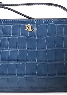 Ralph Lauren Embossed Leather Small Pouch