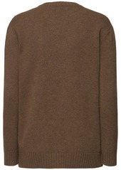 Ralph Lauren Embroidered Bear Sweater W/shearling