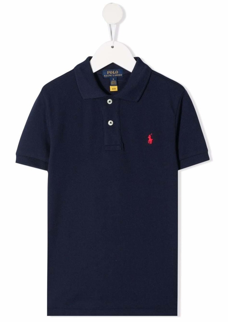 Ralph Lauren: Polo embroidered-logo polo shirt