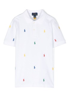 Ralph Lauren embroidered-logo polo shirt