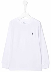 Ralph Lauren embroidered-logo round neck T-shirt