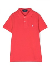 Ralph Lauren: Polo embroidered-logo short-sleeve polo shirt