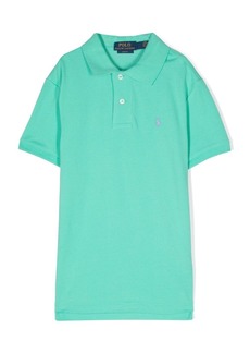 Ralph Lauren embroidered-logo short-sleeve polo shirt