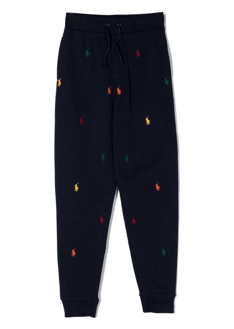 Ralph Lauren: Polo embroidered logo track pants