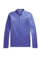 Ralph Lauren Embroidered Long-Sleeve Polo