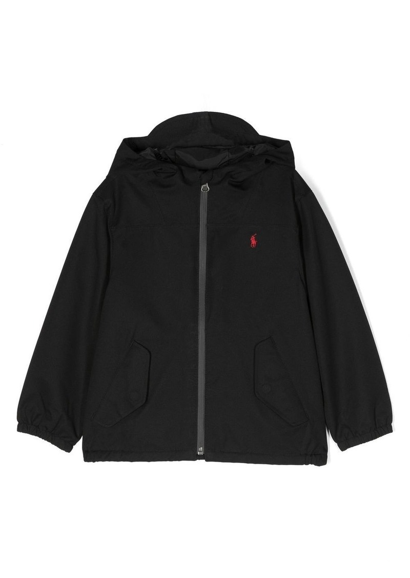 Ralph Lauren: Polo embroidered-pony hooded jacket