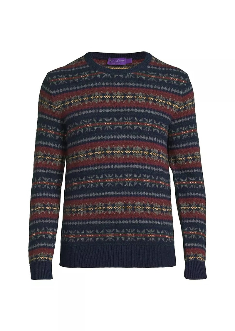 Ralph Lauren Fair Isle Jacquard Sweater