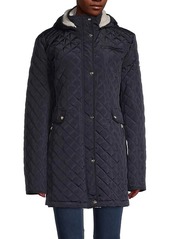 Ralph Lauren Faux Fur-Lined Removable Hood Jacket