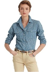 Ralph Lauren Floral Cotton Dobby Shirt