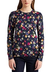 Ralph Lauren Floral Cotton-Modal Sweater