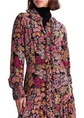 Ralph Lauren Floral Long-Sleeve Day Dress