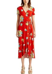 Ralph Lauren Floral Stretch Jersey Dress