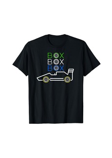 Ralph Lauren Formula Racing Box Box Box Pit Stop Call - Driver To Come In T-Shirt