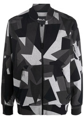 Ralph Lauren geometric-pattern print bomber jacket