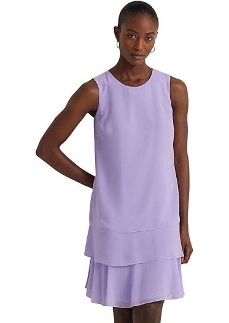 Ralph Lauren Georgette Shift Dress