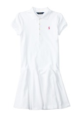 Ralph Lauren Girl's Short-Sleeve Polo Dress